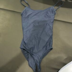 Wear moi xs adult leotard euc navy blue